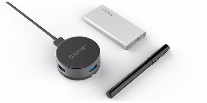ORICO USB 3.0 HUB (5Gbps) 4 Ports Cross Shaped Slots Bottom Aluminum Alloy Compact Design (Brand New/Warranty)