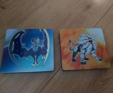 Nintendo 3ds Pokemon Moon + Pokemon Sun Steelbook collector's edition