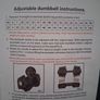 Adjustable Dumbbells 40kg Pair - Like New - Gym Equipment Image 5