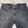 Calvin Klein Mens Slim Fit Black Denim Jeans W34 L30 Image 6