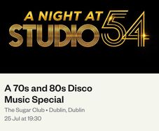 A night at studio 54