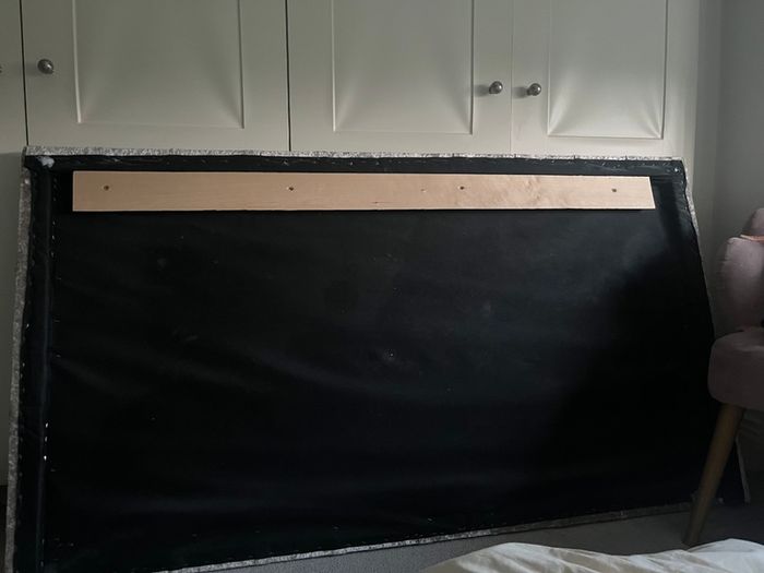 Padded Headboard - King Size Bed