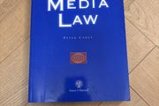 Media Law by Peter Cary Sweet and Maxwell, 1996, soft cover, good condition