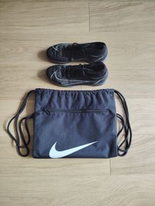 Nike Mercurial football boots uk 6.5 and Nike drawstring bag