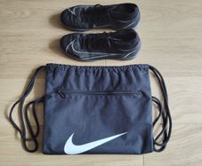 Nike Mercurial football boots uk 6.5 and Nike drawstring bag