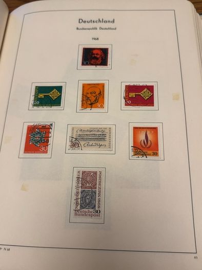 Stamp album GERMANY