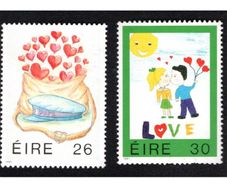 1991 Ireland Love Commemorative Stamps Mint Never Hinged (MNH)