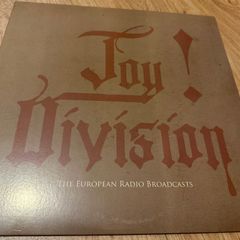 Joy Division - The European Radio Broadcasts (Clear vinyl LP)