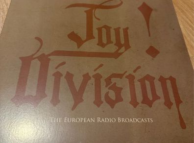 Joy Division - The European Radio Broadcasts (Clear vinyl LP)