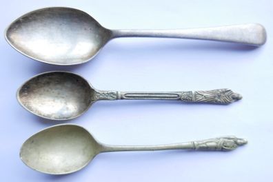 Vintage Silver Plated Spoons