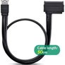 Ugreen Power ESATA (eSATAp) to SATA Cable Dual Power USB 12V 5V Combo to 22 Pin (7Pin + 15Pin) For 2.5"/3.5" HDD/SSD (Brand New/Warranty) Image 7