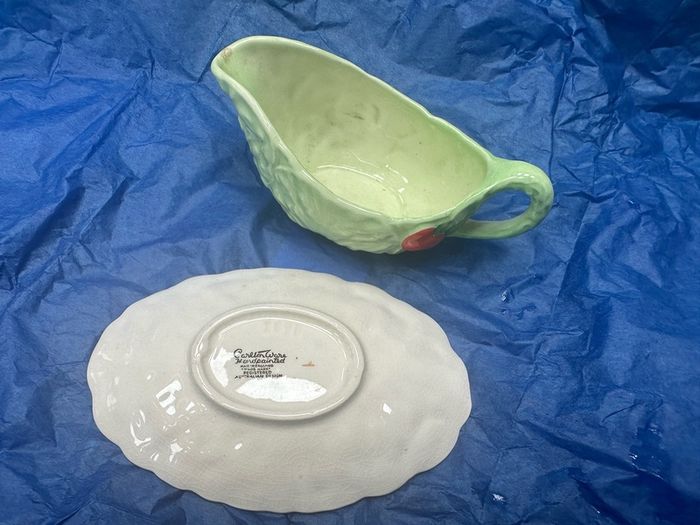 Salad Plate & Jug - Carlton ware