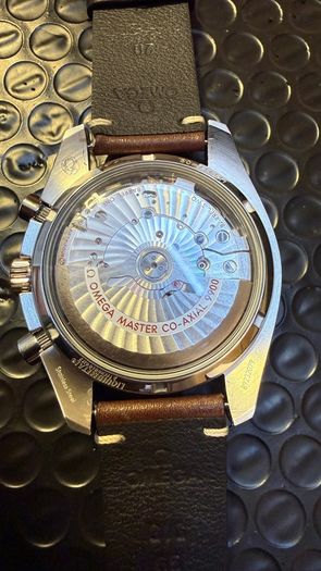 Omega Brown Leather Strap