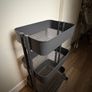 3 Tier Storage Trolley with Wheels Image 3