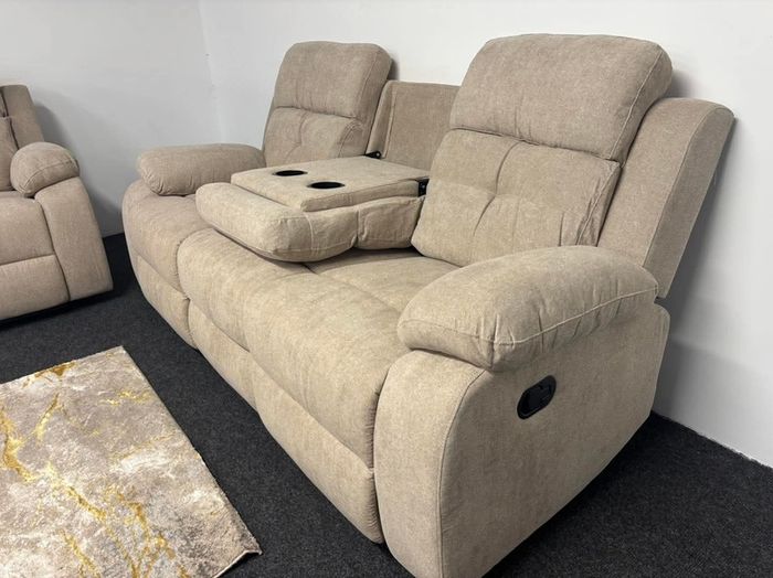 3+2+1 Hudson All Fabric Recliner Sofa Set
