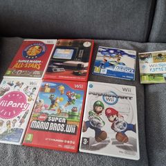 Wii Mario Games, Wii party, sports resort