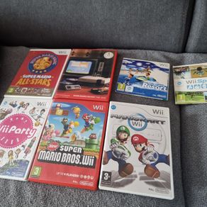 Wii Mario Games, Wii party, sports resort