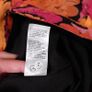 River Island Orange Pink Metallic Floral Print Tiered Ruffle Chiffon Midi Skirt 10UK/38EU Image 4