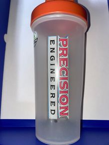 Supplements Protein Shaker bottle Precision engineered brand new