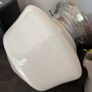 Mid Century Milk Glass Opaque Ceiling light shade Image 3