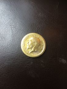 Gold Russian Coin