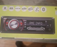 new car radio. In box