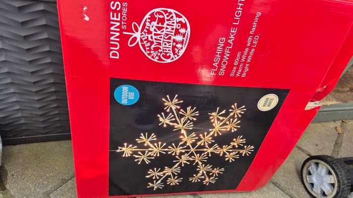 Outdoor CHRISTMAS Snowflake light
