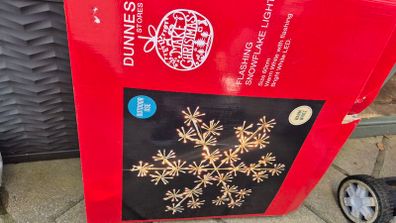 Outdoor CHRISTMAS Snowflake light