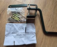 Clothesline winder kit