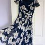 Fenn Wright Manson dress navy and white Image 2