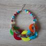 Bella Del Mar Colorful Mother of Pearl Shell Statement Necklace Image 2