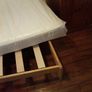 Single bed and mattress Image 3