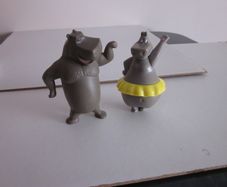 Mc Donald's Happy Meal Toys Madagascar Gloria Dancing Hippos