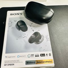 Sony Noise Cancelling WF-SP800N Black