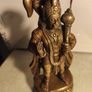 Elegant Brass Lord Hanuman Statue Sacred Sentinel Hanuman Statue | Hanuman Statue for Spiritual Protection | Guardian of Faith & Blessed Protector | Handcrafted Hindu Decor Image 6