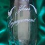 Vintage Eamon Crystal Engagement Champagne Fluits Image 2