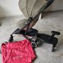 Joolz Aer buggy with footboard, rain cover, foot muff and travel bag Image 2