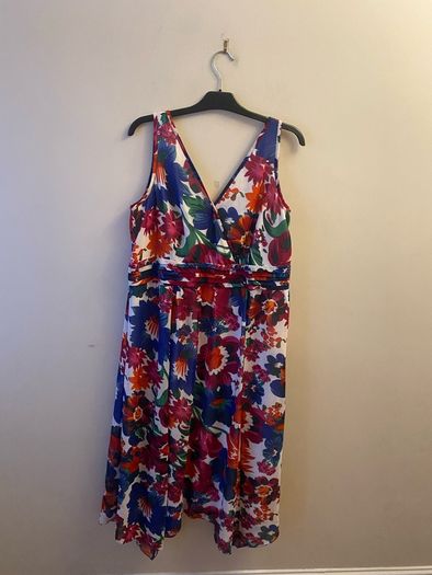 Savoir floral dress and matching bolero (size 18)