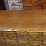 Vintage French Carved Oak Chest of Drawers Image 3