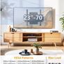 Perlegear full motion TV Wall + Sound bar Bracket for 26-65 inch TVs Image 4