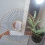 mirror and matching plant stand Image 2
