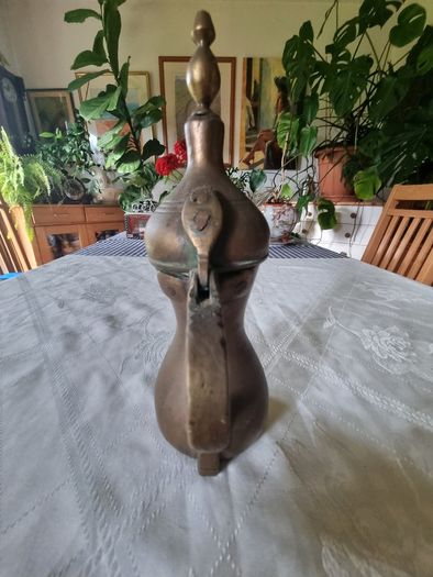 Vintage  Brass Dallah Handcrafted Tea Pot Kettle
