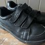 Clarks kids shoes black school size 13.5 H Image 3