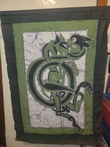 Celtic wall hanging
