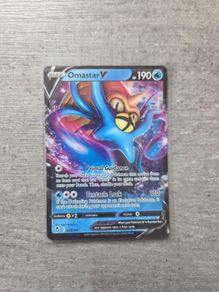Omastar V 35 Pokemon Silver Tempest