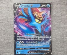Omastar V 35 Pokemon Silver Tempest