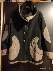 Les Habits de Dalie Funky Vintage Style Jacket Coat Size 42 (UK 14)