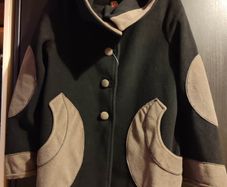 Les Habits de Dalie Funky Vintage Style Jacket Coat Size 42 (UK 14)