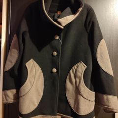Les Habits de Dalie Funky Vintage Style Jacket Coat Size 42 (UK 14)