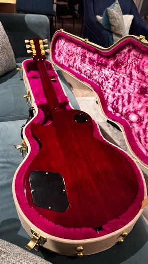 Gibson Les Paul Cherry Wine Red + Golden HW / Gothic rare hardcase 2005